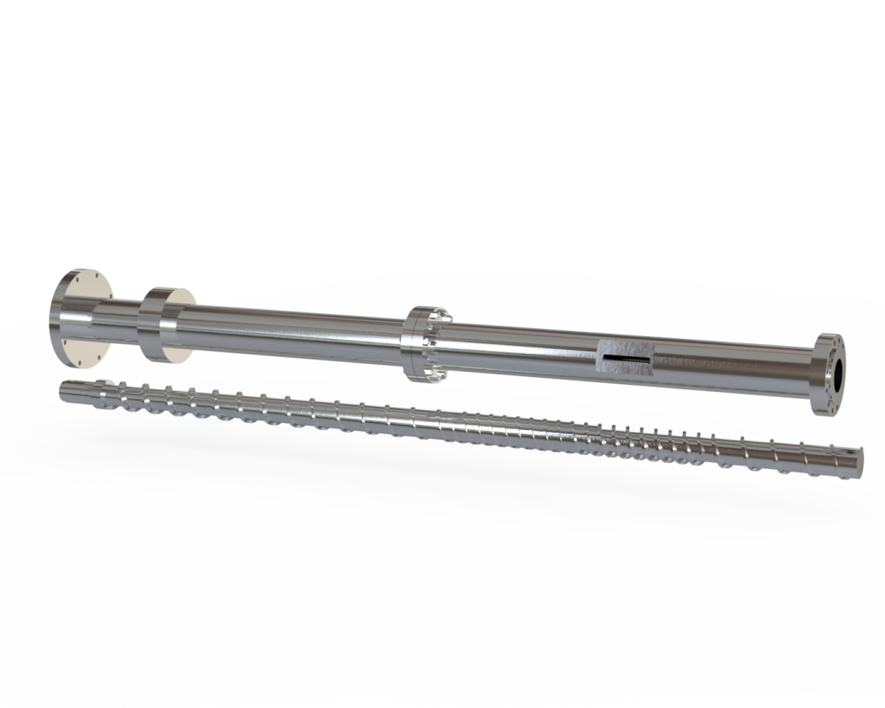 Double Vent Screw Barrel