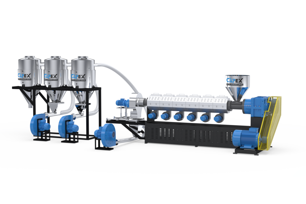 High Speed Recycling Extruder