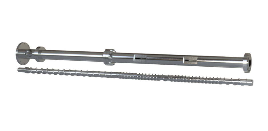 Double Vent Screw Barrel